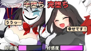 BADENDによる暗示で心が堕ちる女神様の好感度を操作して、様々なBADENDを体験できるゲーム【BAD ENDLESS THEATER　side Black/side White】