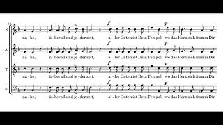 Schubert: Deutsche Messe - VIII. Zum Schlußgesang - Weil