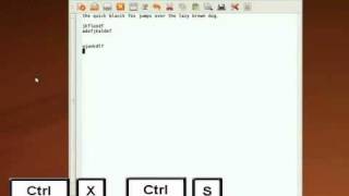 Emacs Tutorial Lesson 1