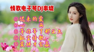 电子琴DJ《迟来的爱》《心雨》等五首串烧，经典好歌，优美动听