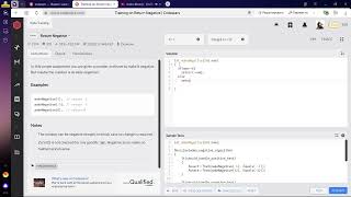 Codewars Return Negative 8 kyu C ++