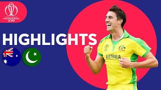 Pakistan vs Australia - Match Highlights | ICC Cricket World Cup 2019