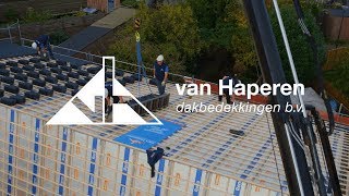 Van Haperen | Renovatie van daken \u0026 goten 279 woningen | Drone video