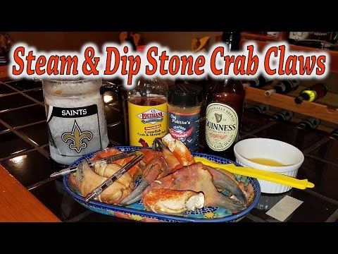 Steam & Dip Stone Crab Claws Steam & Dip Stone Crab Claws
