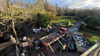 Moving 4,000 Pounds of Steel Into the Castle