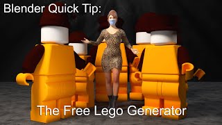 Blender Quick Tip: The Free Lego Generator
