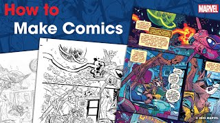 How to Make Comics - Marvel's The Art of Storytelling