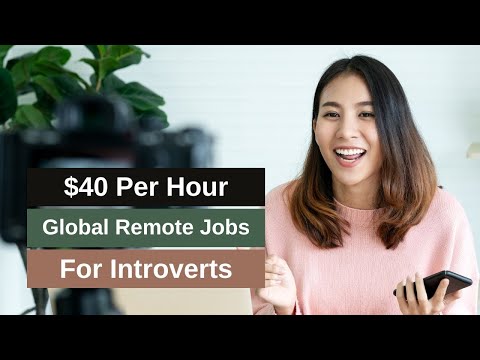 High-paying global remote jobs for introverts by 2024