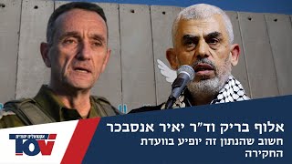 האלוף בריק: הרצי הלוי כשהיה אלוף פיקוד דרום הוא המתכנן של הרעיון הנורא והאיום הזה