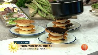 Här hyllar vi en av Sveriges viktigaste matprofiler - Nyhetsmorgon (TV4)