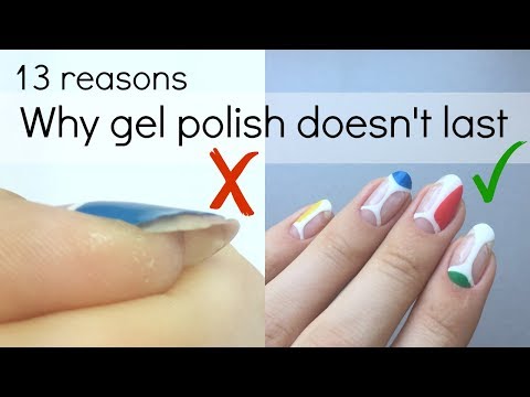 How to make your gel polish manicure last longer | No more peeling or chipping How to make your gel polish manicure last longer | No more peeling or chipping