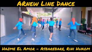 Hazme El Amor | Line Dance | choreo @asbarebare90,@riniastarienhukomsoetrisno598 | Demo ARnew LD