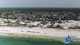 WaterSound Beach Aerial Tour: Discover Santa Rosa Beach's Coastal Gem | AbbottMartinGroup.com