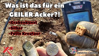 SENSATIONELLER Acker!! Grabenkunst aus dem Krieg Sondeln mit XP Deus2