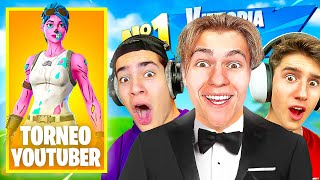 Entro di Nascosto nel Torneo degli Youtuber su Fortnite!