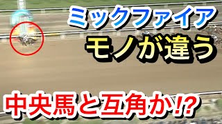 【東京ダービー2023】ミックファイアがヒーローコールに1.2秒差つけてレースレコードで圧勝！三冠へ視界良好か！？