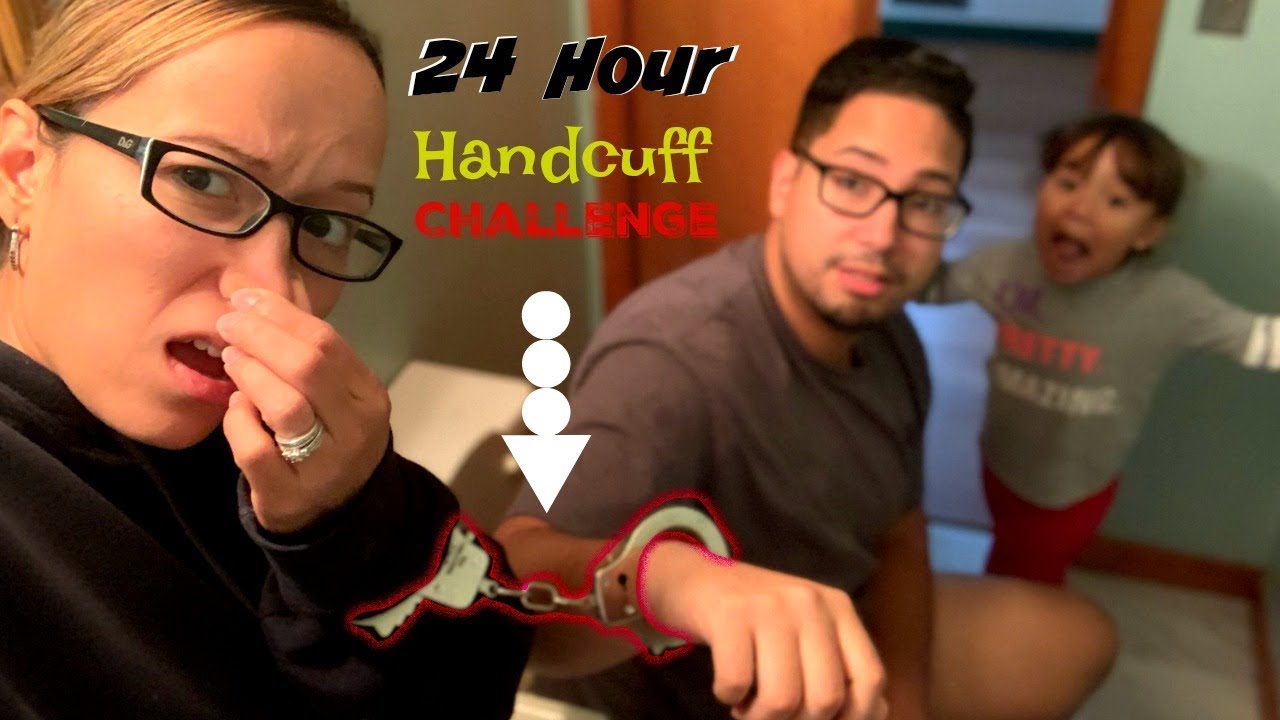 24 Hour HandCuff Challenge To My Husband {was Harder Than We Thought ...