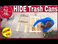 Small Fence to Hide Garbage Cans | How to Build Trash Can Screen