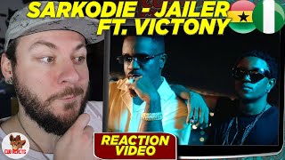 SARKODIE - JAILER (FT. VICTONY) | #CUBREACTS