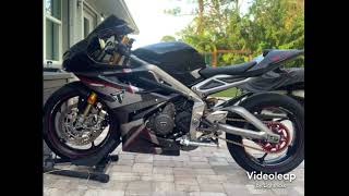 My new Triumph daytona 765 moto2 LD #699