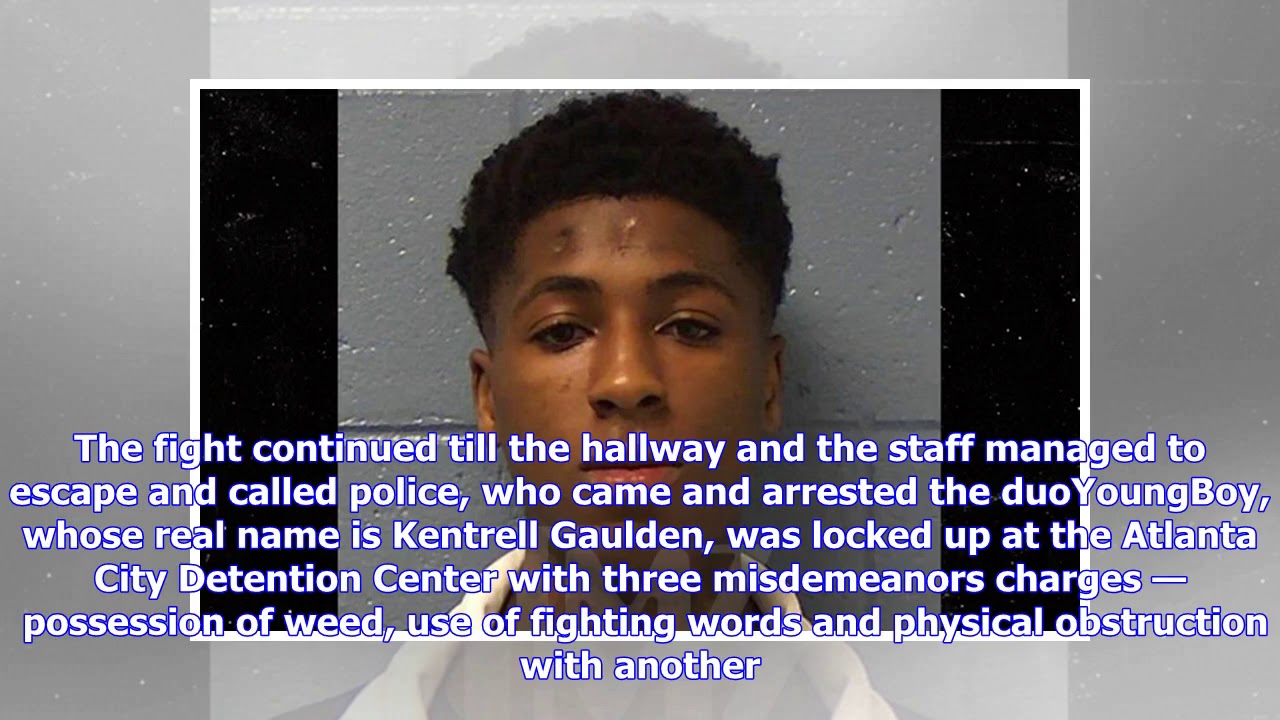 Why Is NBA YoungBoy In Jail? Police Release Mugshot - YouTube