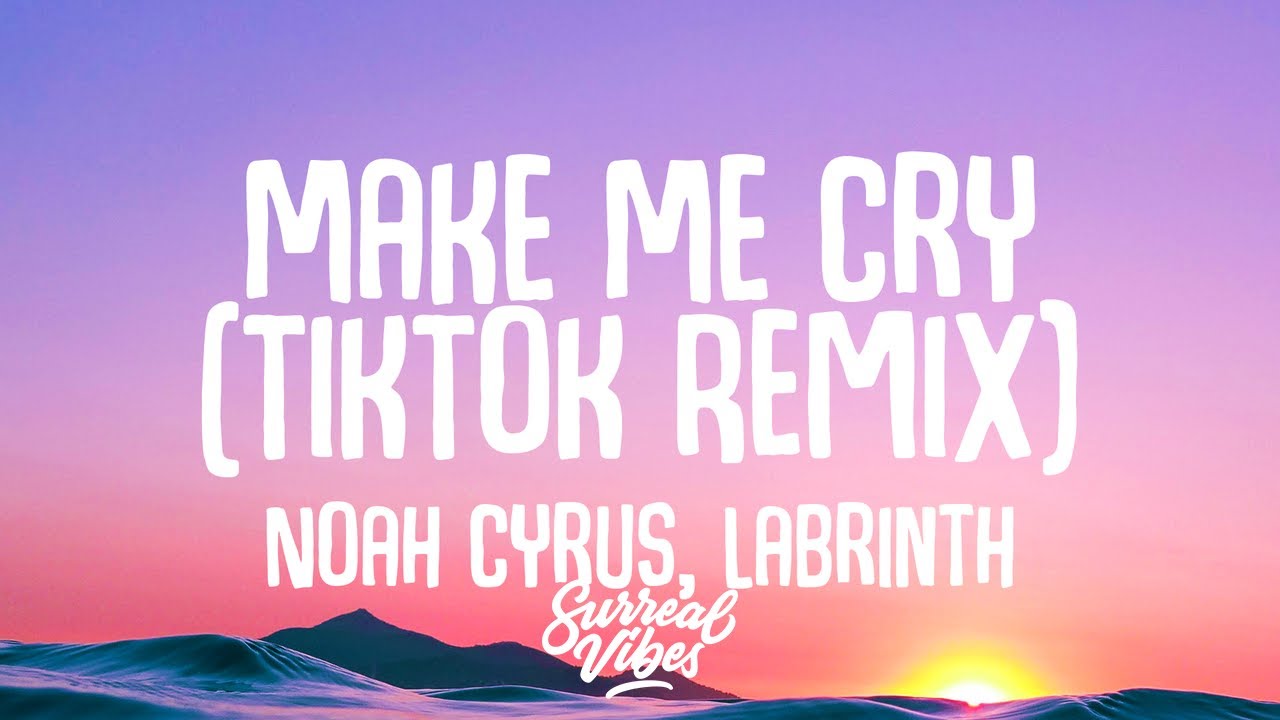 Noah Cyrus, Labrinth - Make Me Cry (TikTok Remix) (Lyrics) - YouTube