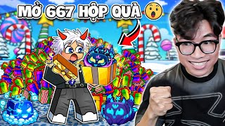BI HUỲNH MỞ 667 HỘP QUÀ GIÁNG SINH SỞ HỮU TẤT CẢ TRÁI ÁC QUỶ TRONG BLOX FRUITS