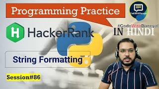 Python Programming Practice with HackerRank | Python in Hindi | #86 #codewithdaneyal