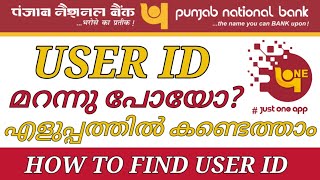 How to Find PNB User ID | PNBOne user id forgot | How to Find Forgotten Punjab National Bank User ID