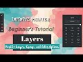 Layer, Group and Rendering Options | Layers | Infinite Painter |  Beginner's Tutorial: Part 8