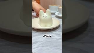 The Cutest Japanese Dessert! 🐱😍#japan #food