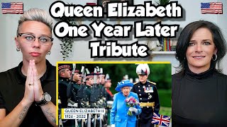 American Couple Reacts: Queen Elizabeth 1 Year Tribute! Saluting the Armed Forces Commander-in-Chief
