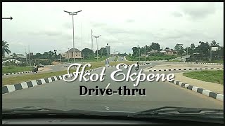 Ikot Ekpene city // Ikot Ekpene LGA // Drive-Thru vlog // City in West Africa