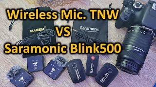 Perbandingan Kualitas Wireless Microphone TNW dengan Saramonic Blink500