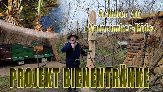 Naturprojekt Imker KIDS |Wir bauen Bienentränken