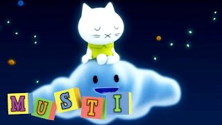 🐰 Musti English 🐰 S1E11 | Musti Goes To The Moon | Cartoon for Kids