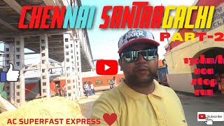 CHENNAI SANTRAGACHI AC SF EXPRESS FULL JOURNEY II PART-2 II JALESWAR TO SANTRAGACHI I 3 TIER JOURNEY