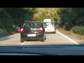 crazy overtaking on worlds 3rd most deadly road in croatia