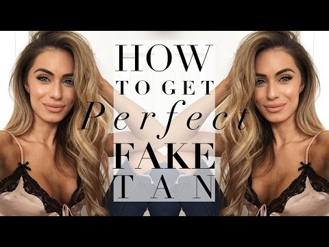 HOW TO GET PERFECT & EVEN FAKE TAN | Lydia Elise Millen | AD HOW TO GET PERFECT & EVEN FAKE TAN | Lydia Elise Millen | AD