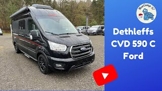 Présentation du nouveau fourgon aménagé Dethleffs CVD 590 C Ford