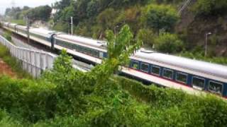 {ICTT} Southbound and Northbound Intercity Through Train pass Hong Lok Yuen