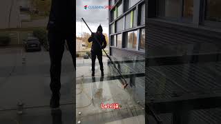 No logu mazgāšanas līdz fasāžu tīrīšanai - CLEANINGPRO - Profesionāla logu un fasāžu mazgāšana.