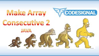 "Make Array Consecutive 2" - Codesignal #6 - JAVA Solution