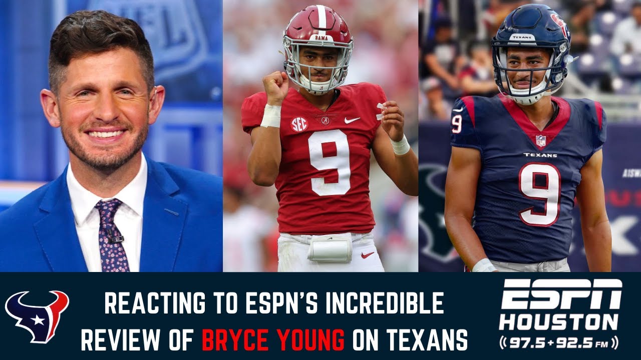 Reacting To ESPN’s STRONG Bryce Young To The Houston Texans Take ...