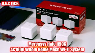 Halo H50G AC1900 Whole Home Mesh Wi-Fi System - Mercusys