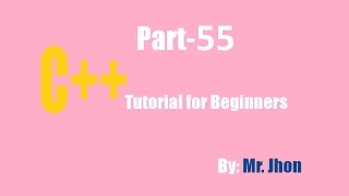 C++Tutorial for Beginners 55 Static Variables