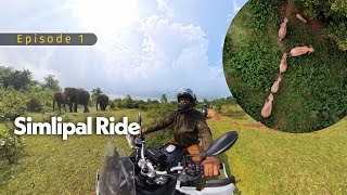 West Bengal Unseen - In Search of Wild Elephants | Simlipal Ride Ep-01 | Nature Moto