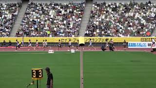 Men's 3000m steeplechase Final MIURA Ryuji 8:22.25 Seiko GGP TOKYO2022