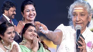 Legendary Singer S. Janaki Recollects Lovely Memories With Chiranjeevi, Radhika, Kushboo & Suhasini