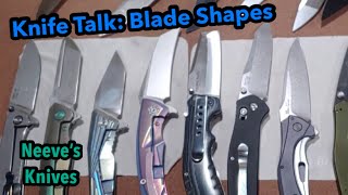 Knife Talk: Different blade shapes and their uses